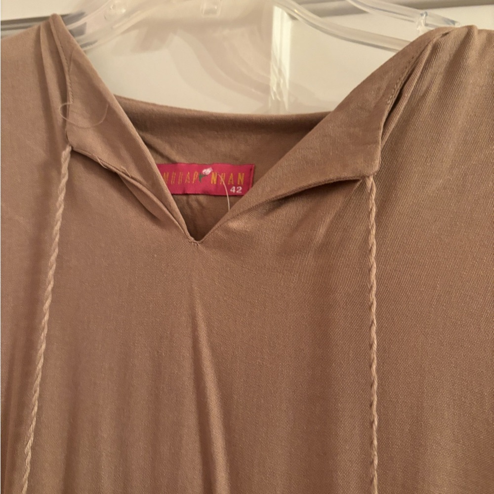 Tan Brown Maxi dress size 42